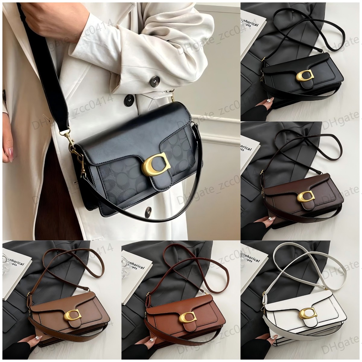 Designer Womens Luxury Bag Shoulder Bag Underarm Bag Designer Simple Bag Mini Handbag Underarm Bag Classic Peplum Purse Wallet Alphabet Bag