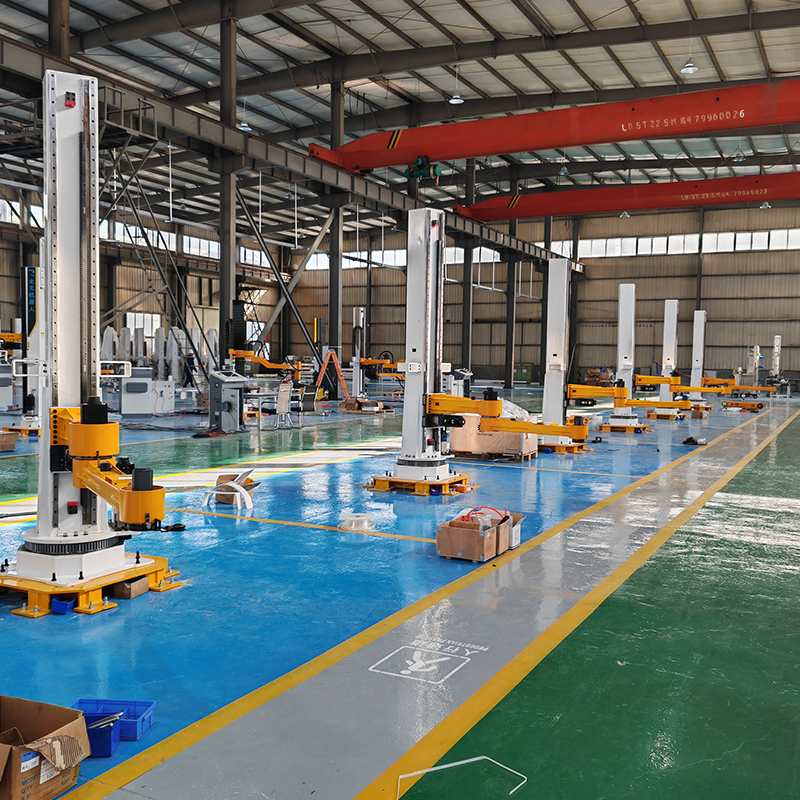 Versatile High-Speed Palletizer for 25kg Bagged Materials, Cartons, Bottles, and Industrial Buckets