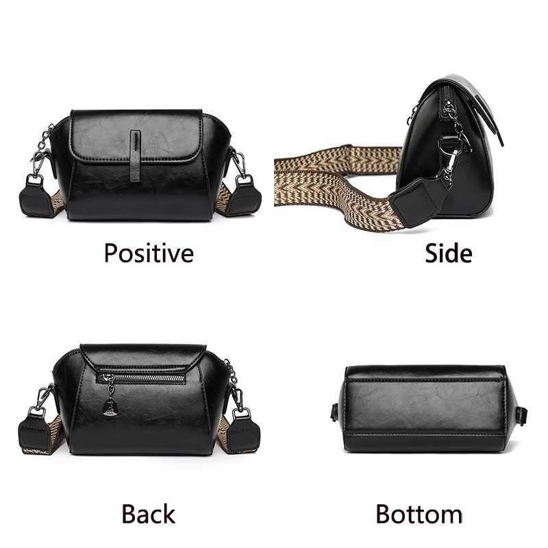 2024 New High Quality Soft Leather Womens Handbag Vintage Fashion Women Shoulder Bags Luxury Designer Female Crossbody Bag SacT251218