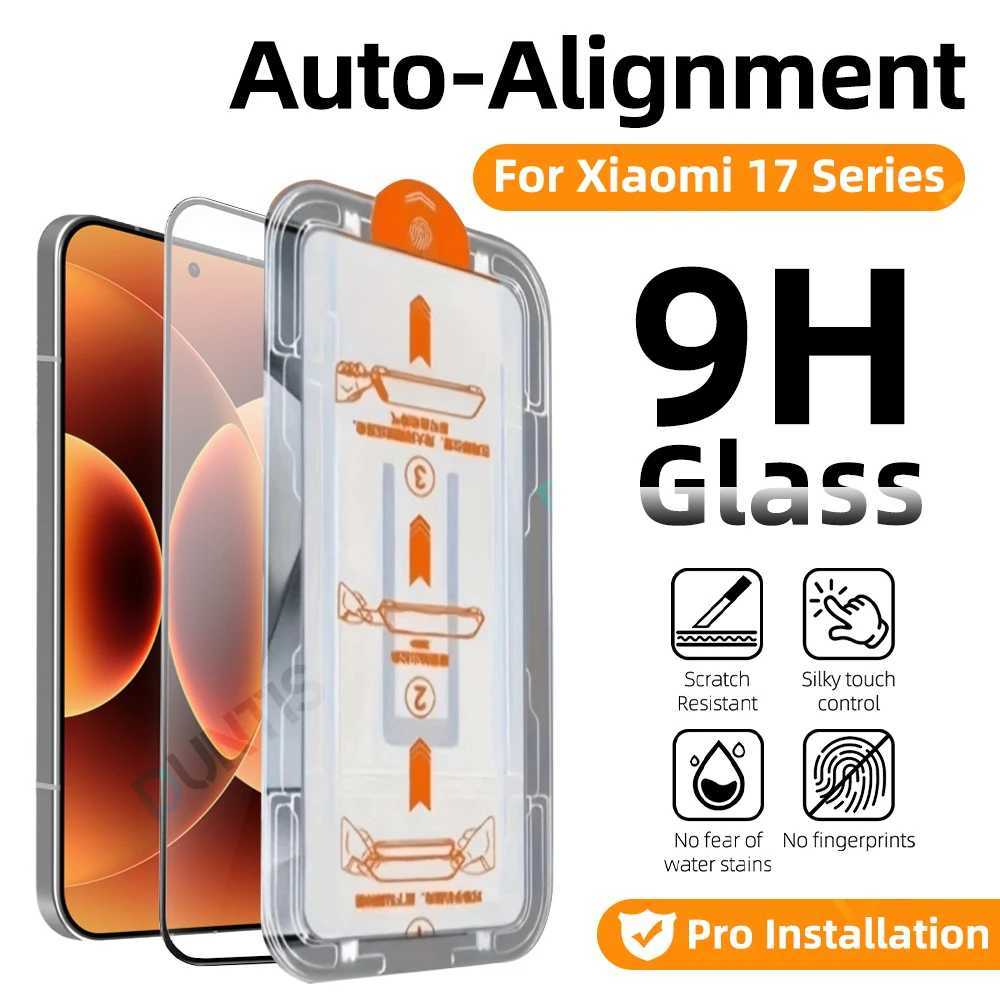9H Tempered Glass for 17 Pro Max 15 14 13 SCREEn Protector with Dust-Free Installation Box For Mi Phone Accessories G251218