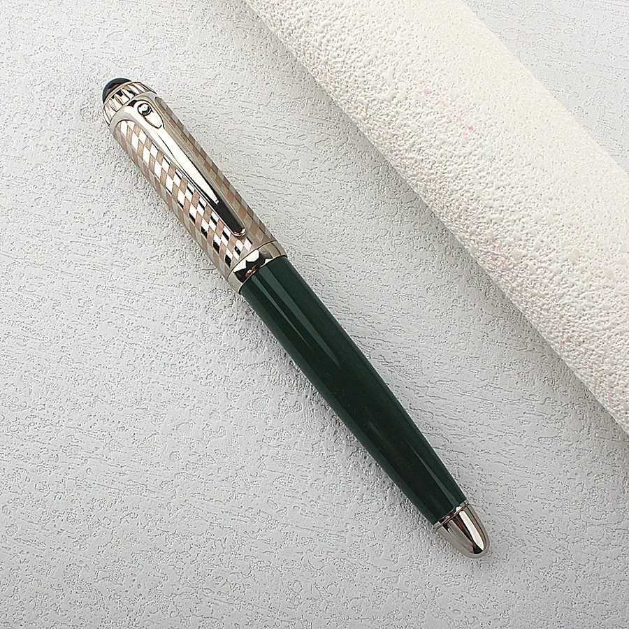Premium Vintage Twist Cap Ballpoint Pen Business Off He School Supplies Heavy Duty Metal Off Business Rollerball Pen Y251218
