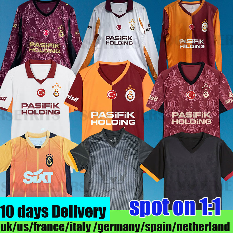 Galatasaray 120th Anniversary Fourth Kit soccer jerseys 2025 2026 turkey ZAHA ICARDI ZANIOLI BAKAMBU ZIYECH TETE DEMIRBAY BARDAKCI men kids Kits football shirt