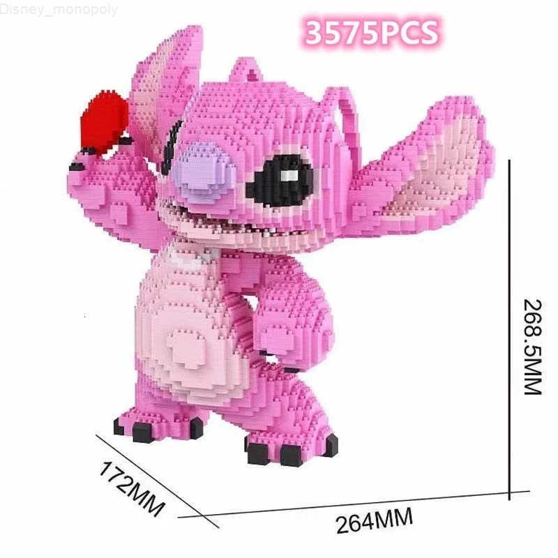 Disney Funny Anime Figure Interstellar Blocks Small Particles Building Blocks Assembled Puzzle Pen Holder Block Toy Children Christmas H251218