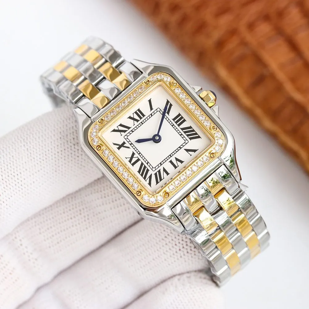 designer watch women watches Quartz Fashion Classic panthere watches 316L Stainless Steel Wristwatch luxury brand diamond watch high Quality Sapphire Design