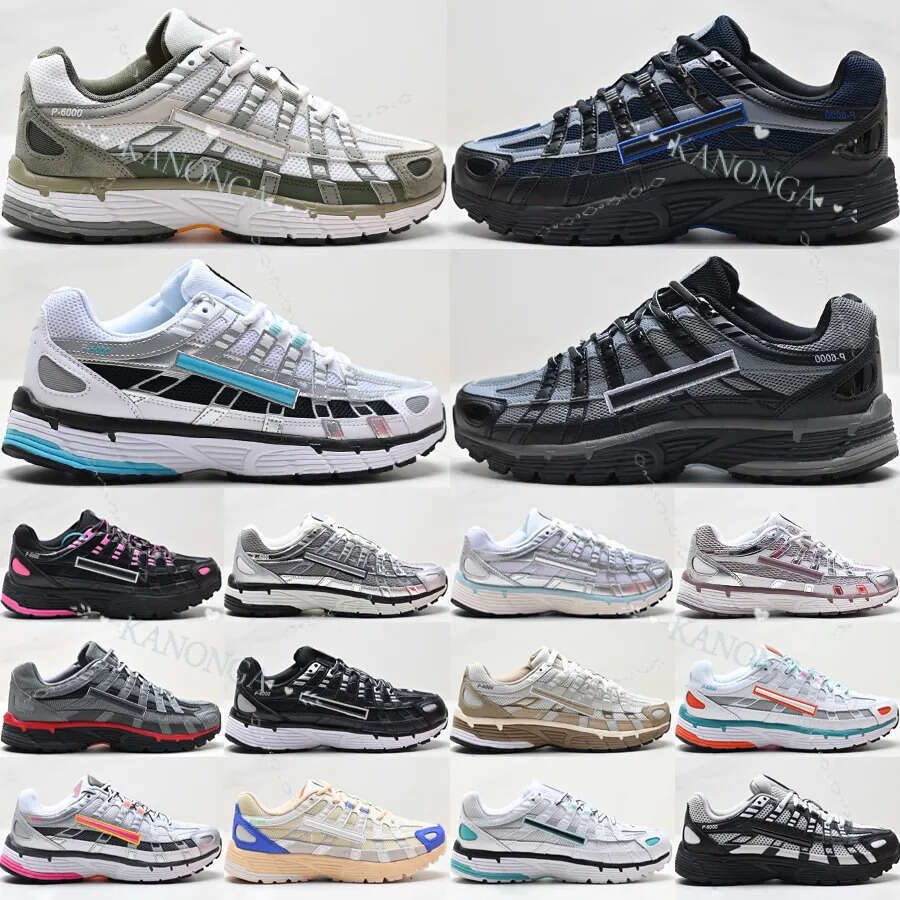 2026 Designer shoes P6000 Athletic Inspired Running Shoes For Men & Women, Designer A Outdoor Sneakers In Multiple Color Options, Size 36-45