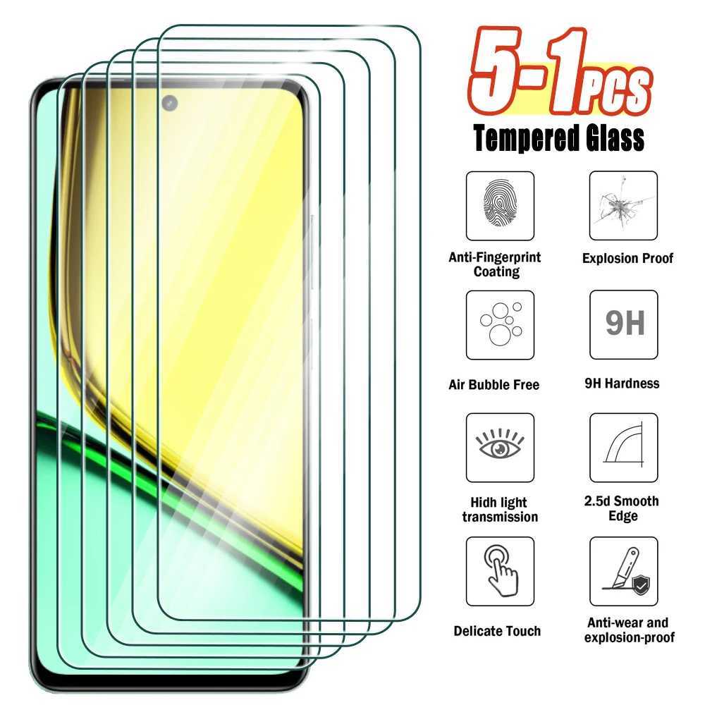 5-1Pcs Tempered Glass for Realme C55 C53 C67 4G 5G C35 C33 C31 C25 C21 C17 C15 C12 C11 C30 C20 Screen Protector on Realme C3 C2 G251218