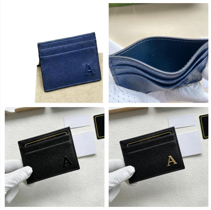 435305 card holder Designer wallet with orginal box coin purse passport pouch ID case card holder pocket women bag vintage pebble cardholder credit card thin bus card