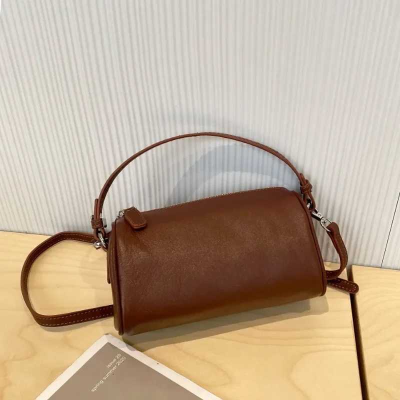 Ladies Genuine Leather Small Shoulder Bag for Women Crossbody Fashionable Simple and Practical Soft Leather Darling Phone BagT251218