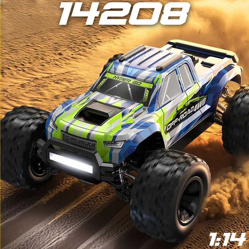 Hyper Go MJX 14207 1/14 4WD 24G RC Car 55KM/H Brushless Drift Vehicle Racing Car Remote Control Car Off-Road Truck Toys G251218