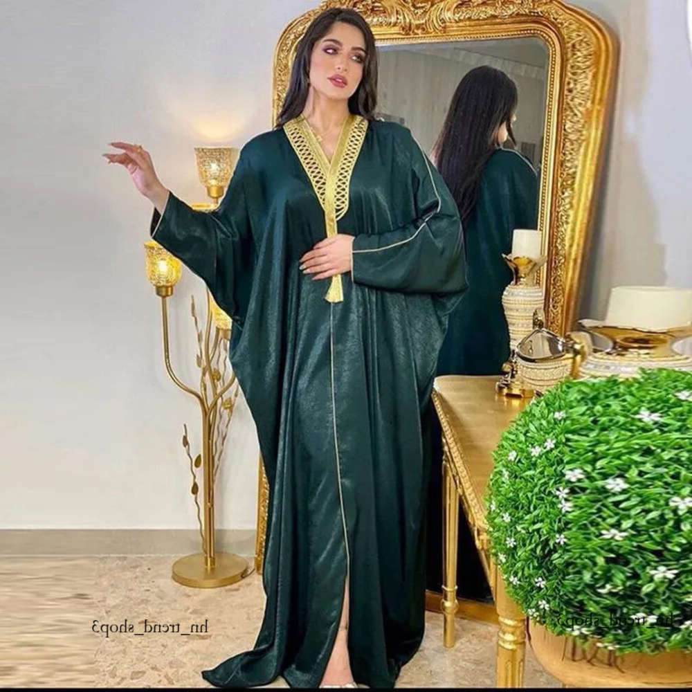 Abaya Dubai Turkey Muslim Hijab Dress Ethnic Clothing Islam African Dresses For Women Kaftan Robe Femme Longue Musulman De Mode Kabyle 744