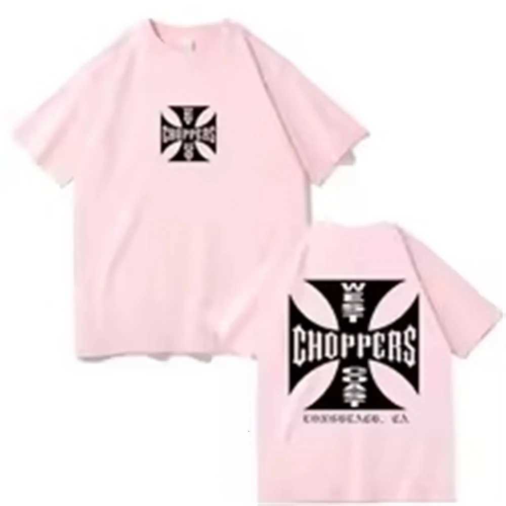 Summer Fashion T Shirt Women Men West Coast Choppers Print T-Shirt Casual Short Sleeve O-Neck Tshirt Vintage Clothing Tee X251218