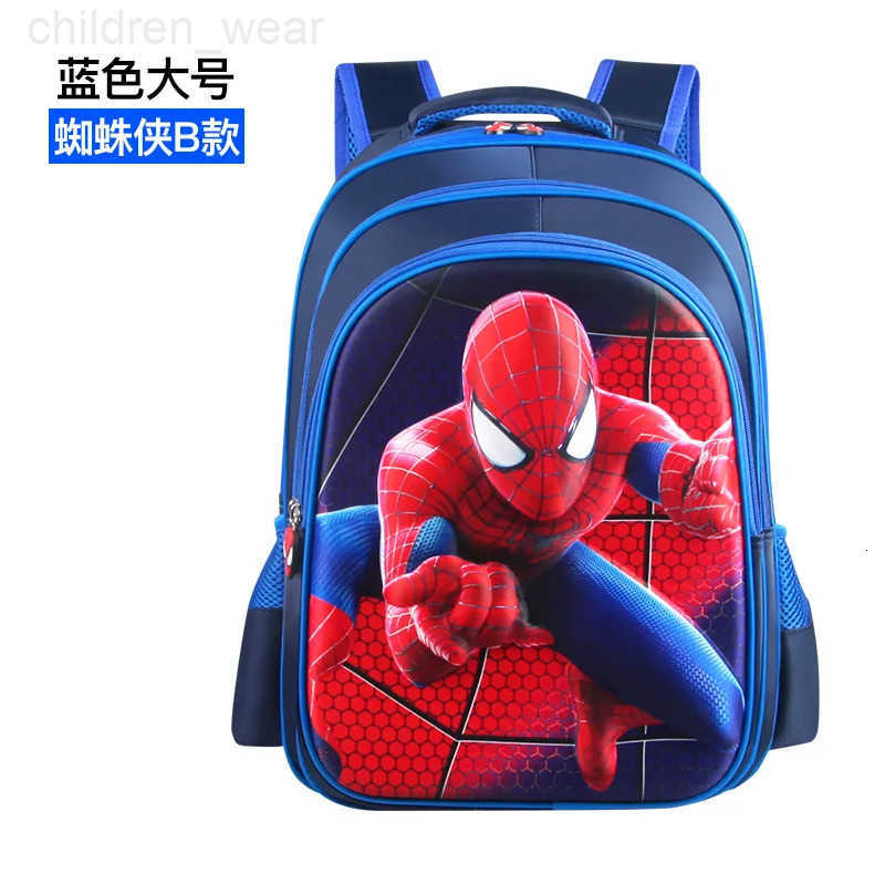 Disney 3D Spider Man Student Back To School Book Bags Kids Schoolbag Boys Mochila Children Waterproof Kindergarten Backpack H251218
