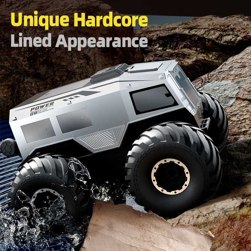 JJRC Q210 RC 4WD All Terrain Cross Country Car RC Water Land Amphibious 24G Toy Remote Control Car Kids Gift Fine Product G251218