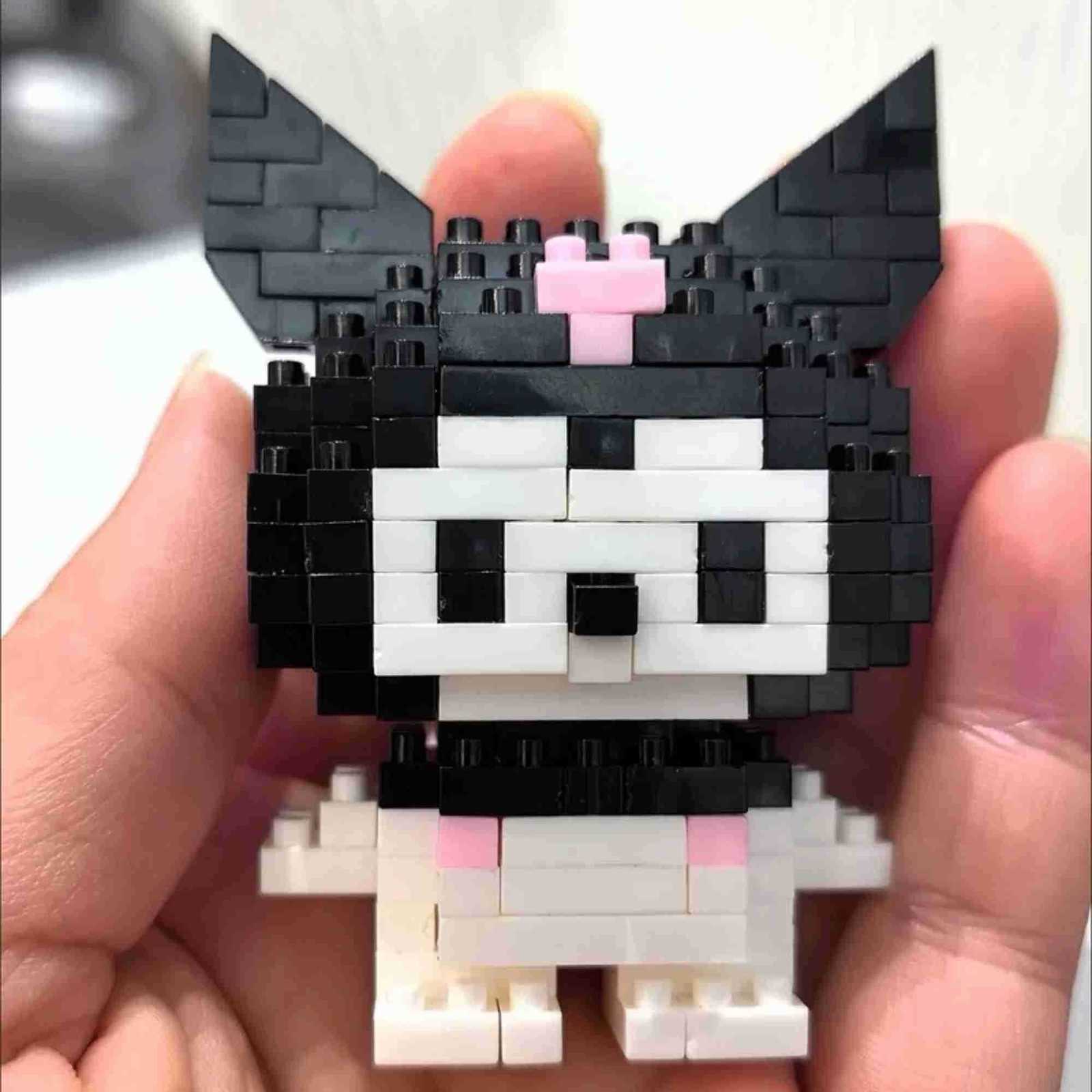 Disney Anime Cartoon Building Blocks Stitch Mickey Mouse mini Action toy Figures Blocks Toys Bricks Assemble Toys Kids Gifts H251218