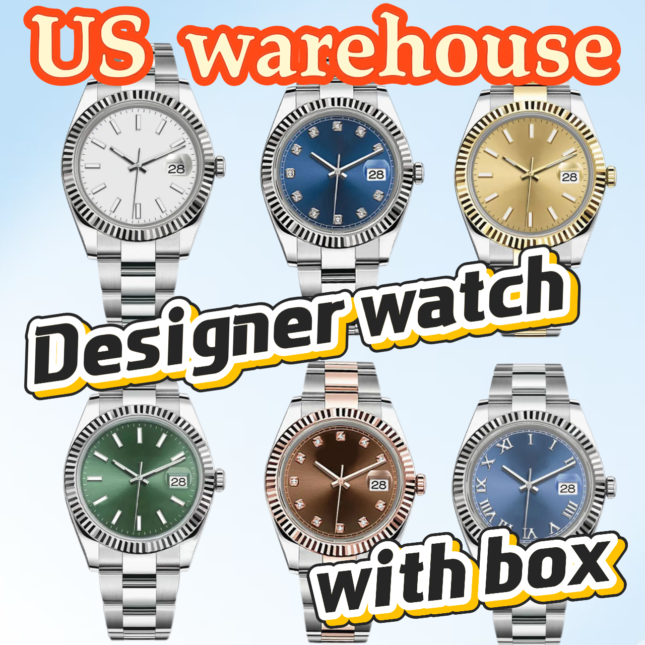 watch mechanical womens mens watches man designer luxury watch sapphire glass water resistant stainless steel 28/36/41mm with box montre de luxe orologi