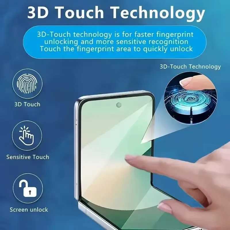 3Pcs Full Cover Hydrogel Film For Galaxy Z Flip 6 4 5 3 5G SCREEn Protector G251218