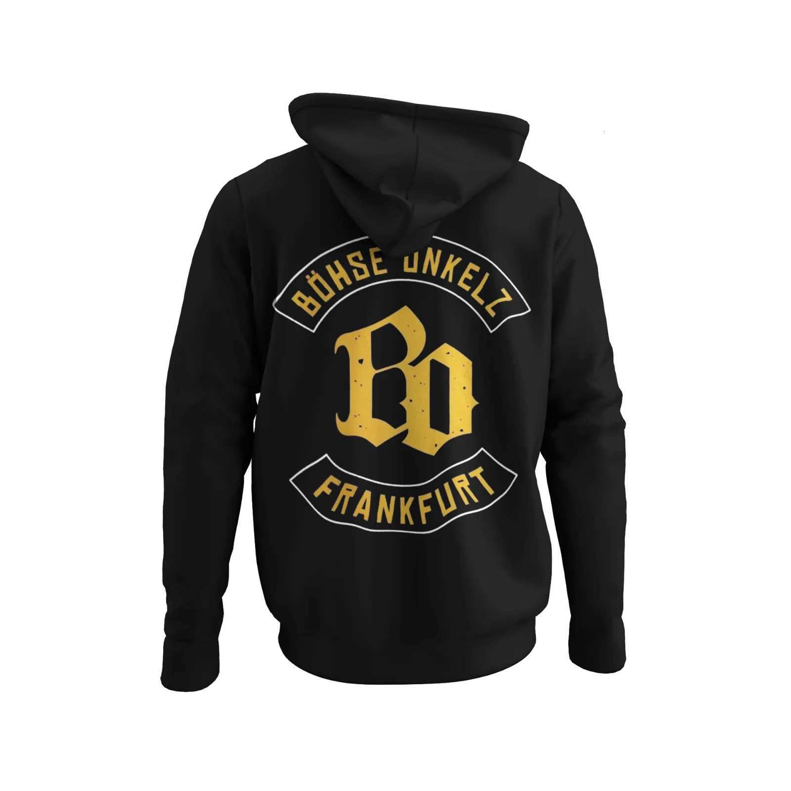 Y2K Hoodies Bhse Onkelz Konzert Frankfurt Band Rock Herren Hoodie Flce Warm Sweatshirt Oversized Tracksuit Unisex X251218