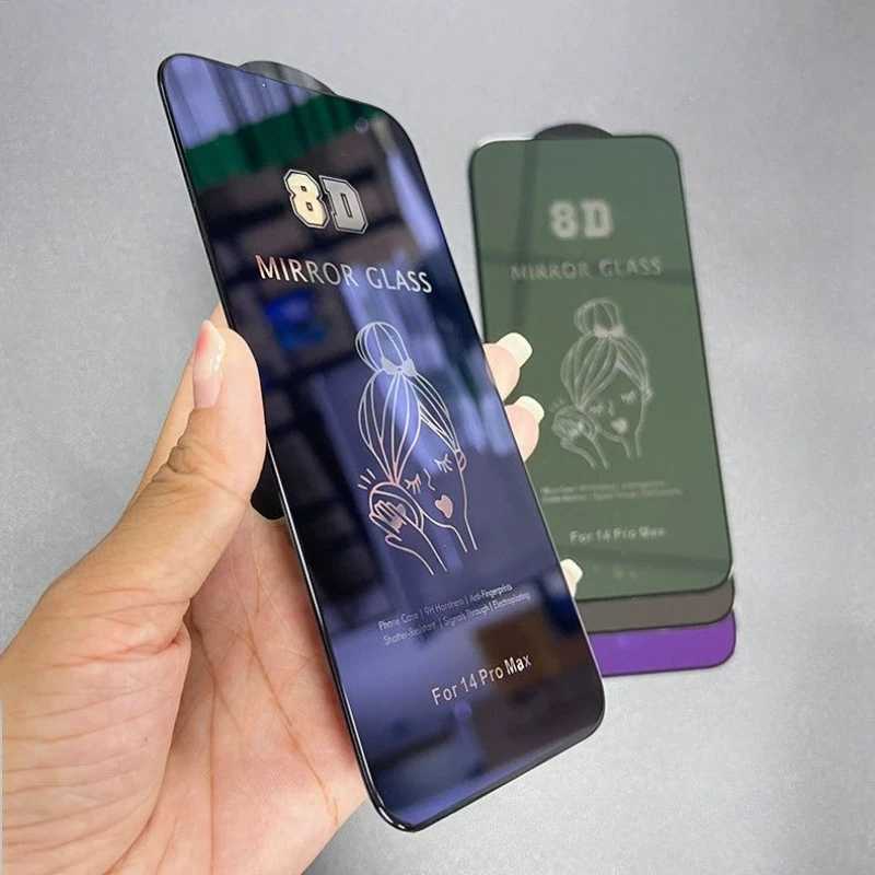 8D Mirror 9H Tempered Glass for iPhone 17 ProMax Air Screen Protector Glass Film For Iphone17promax 17air 17Pro IPHONEAir 17pro G251218