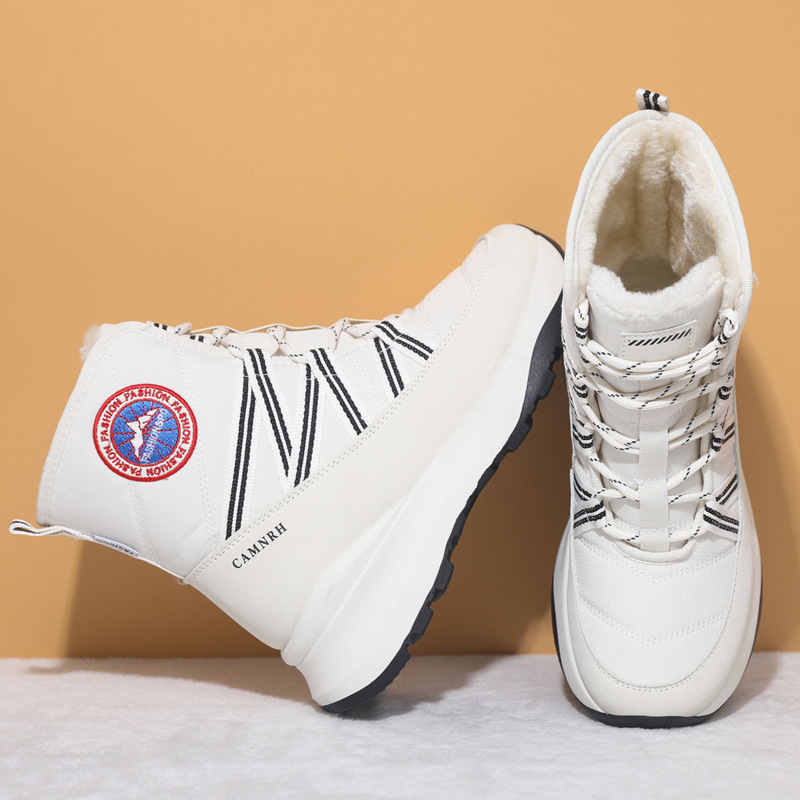 Free Shipping 2026 Designer Outdoor Men/Women Waterproof Snow Boots Winter Hiking Shoes Thermal Anti-Slip Insulated Mountaineering Boots