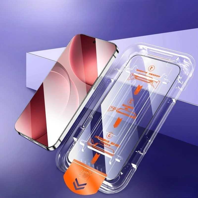 Dust Free Easy Auto Installation Tool for Find X9 Pro FindX9 X9pro 9D Tempered Glass SCREEn Protectors Protective Film G251218