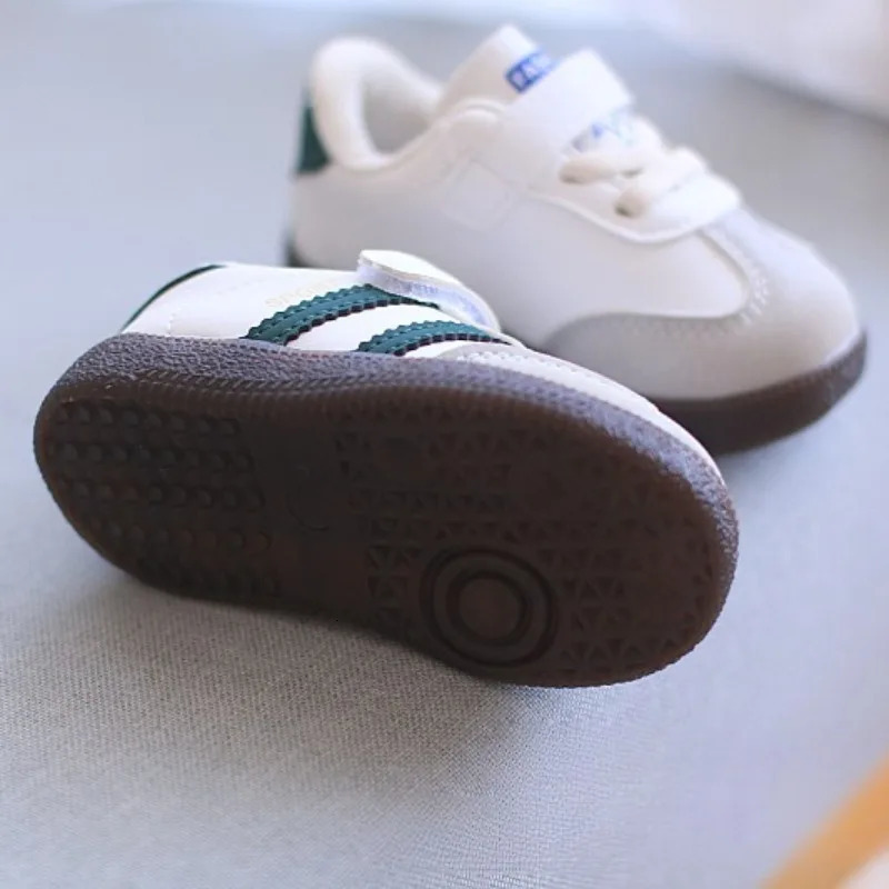 04Y Baby Shoes Spring Boys Casual Antislip Soft Soled Childrens Skateboard Shoe Breathable Girls Sports 251218