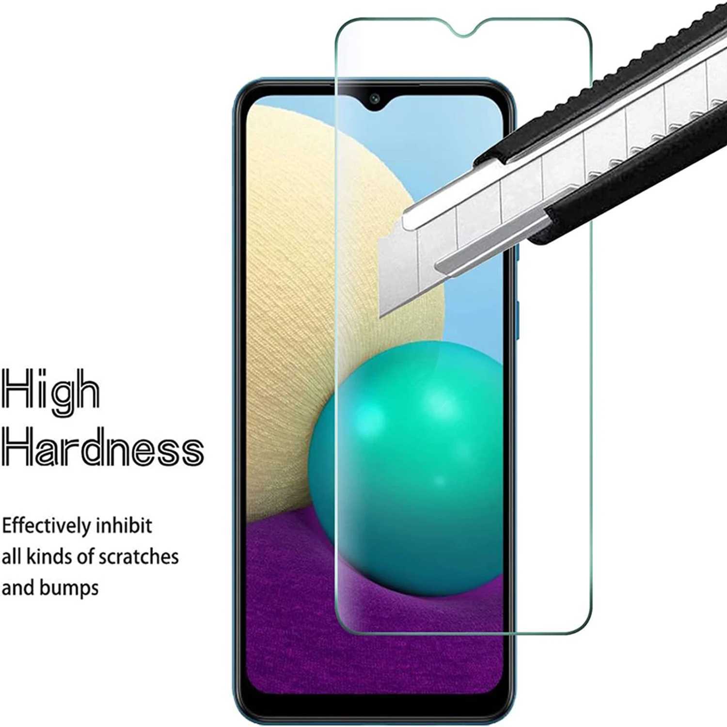 2/4Pcs HD Tempered Glass For Galaxy A03/A03S/A03 Core 9H SCREEn Protector Film G251218