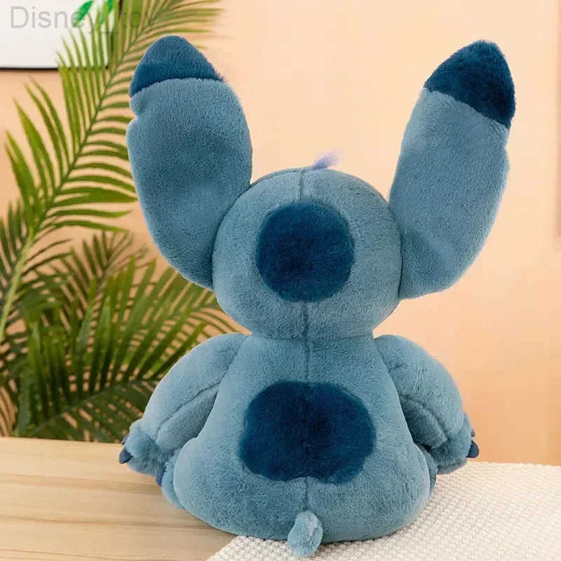 Disney 30-80cm Giant Size Lilo Stitch Plush Toys Stuffed Doll Cartoon Animal Couple Sleeping Pillow Soft Material Toy For Gift H251218
