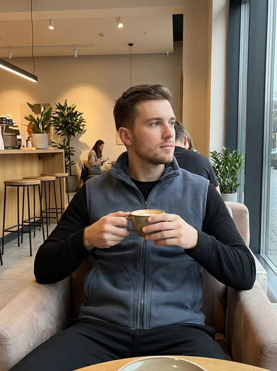 5XL Mens Business Casual Fleece Winter Vest Heavyweight Relaxed-Fit Sport Vest for Man Sherpa Waistcoat WomanG251218