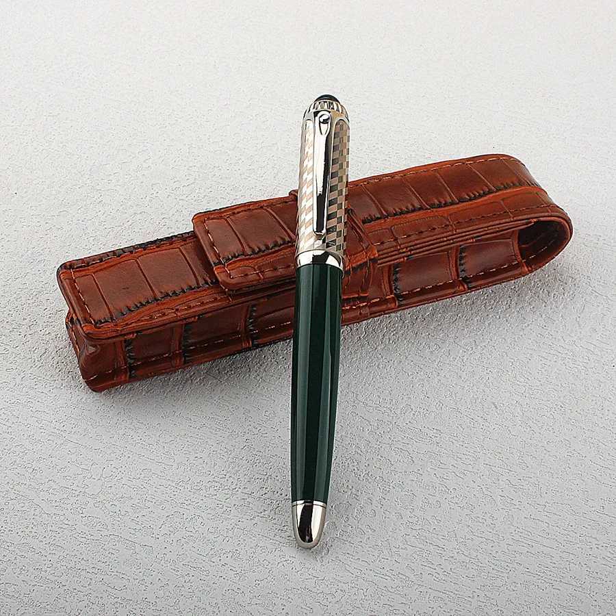 Premium Vintage Twist Cap Ballpoint Pen Business Off He School Supplies Heavy Duty Metal Off Business Rollerball Pen Y251218