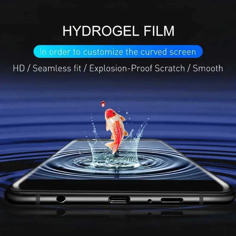 5Pcs Hydrogel Film For A17 A16 A15 A56 A55 A36 A35 Full Cover SCREEn Protector For S25 S24 S23 Ultra Plus G251218