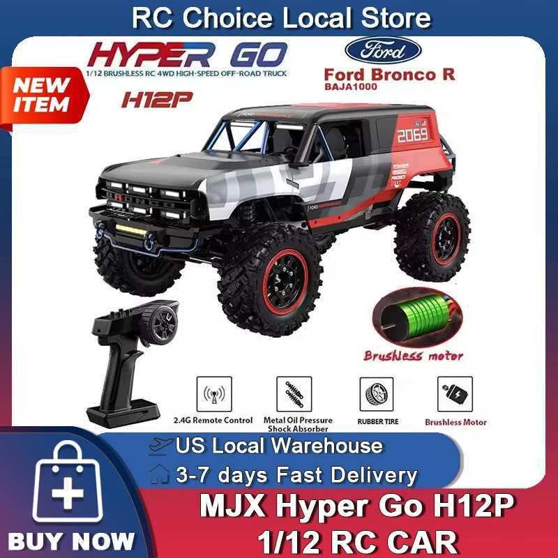 MJX 112 H12P Brushless High-Speed Remote Control Car Professional RC Climbing Car Four-Wheel Drive Off-Road Vehicle RTR G251218