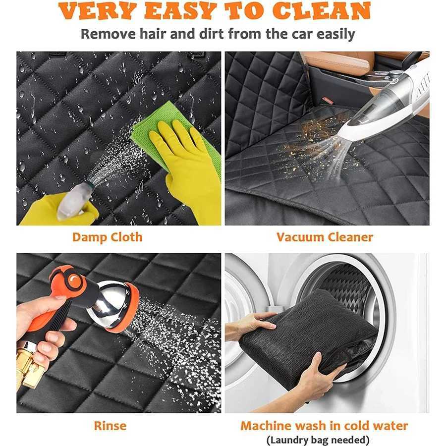 Dog Front Seat Cover for Cars Waterproof Nonslip Pet Car Seat Protector Quilted Durable Padded Dog Seat Covers Auto Accessories Y251216