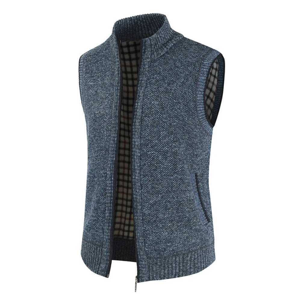 KB New Autumn and Winter Mens Coat Fashion Warm Outer Wear Vest Hot Vest Casual Sleeveless JacketG251218