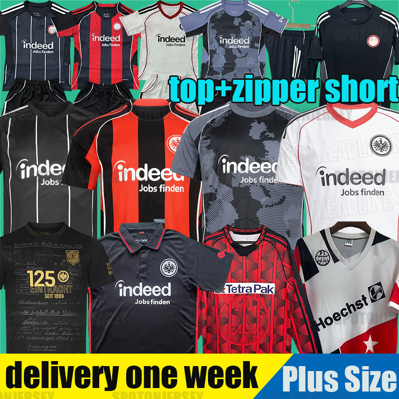 EintrachtS Frankfurt jersey 2026 Soccer Jerseys 125 th EKITIKE MARMOUSH DINA EBIMBE KNAUFF M.GOTZE CHAIBI SKHIRI RODE KOCH 2024 2025 Football shirts 2026