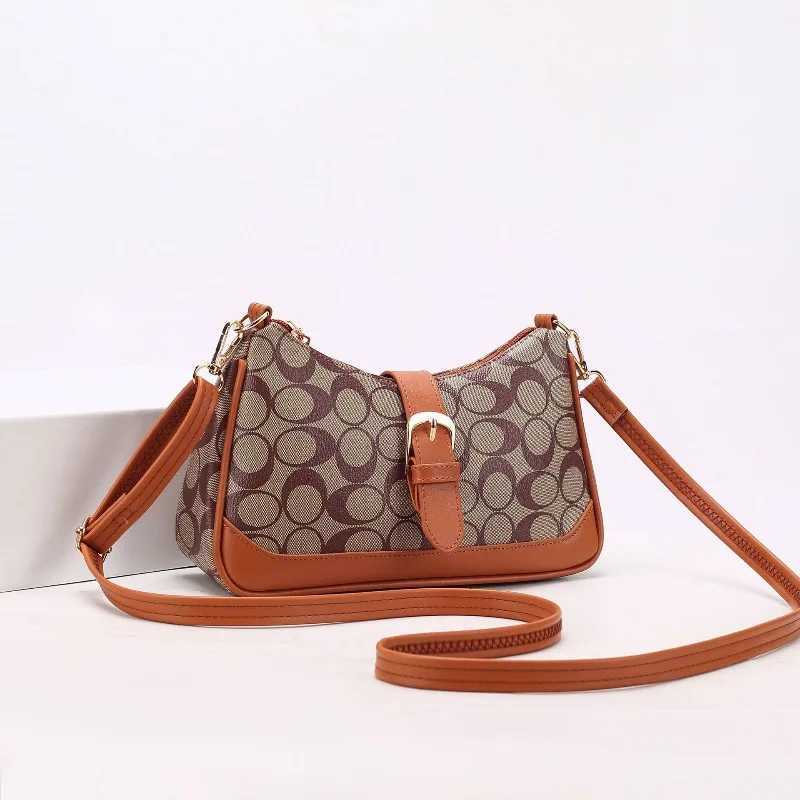 High Quality Womens PU Bag with Large Capacity Shoulder Bag Mobile Phone Bag Casual Crossbody Casual Simple Vintage Bag PursesT251218