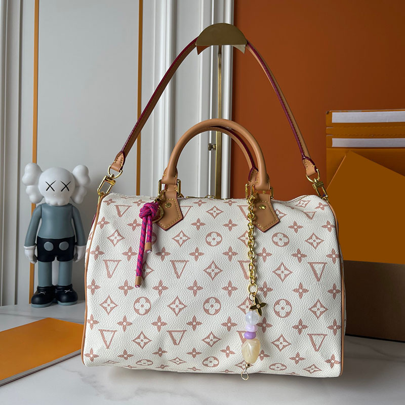 hot 10A Shoulder Bags Top Designer Mini Nano 25cm 30cm Shoulder Bag Women Leather Denim Crossbody Luxury Brands Embossed Tote Purse Brown Flower Handbag Designer Bag