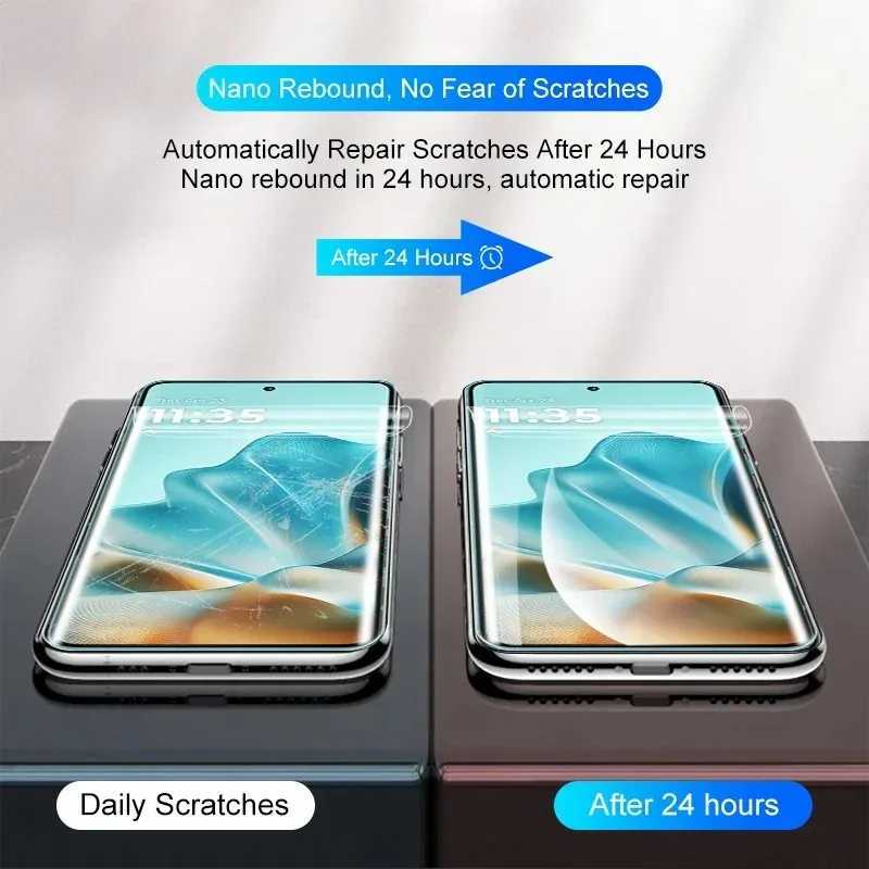 5Pcs Hydrogel Film For A17 A16 A15 A56 A55 A36 A35 Full Cover SCREEn Protector For S25 S24 S23 Ultra Plus G251218