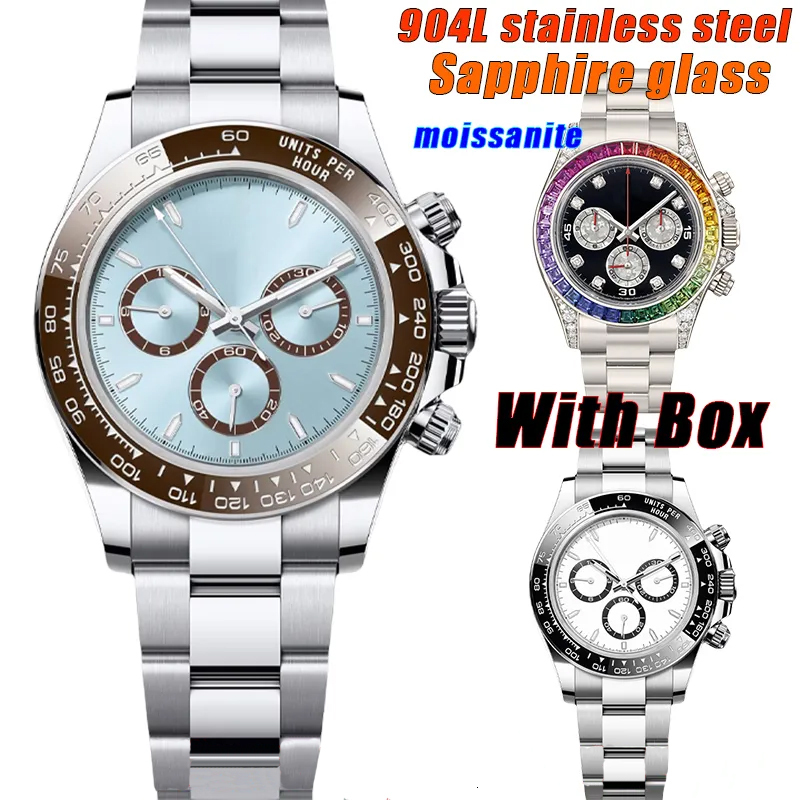Luxury Mens watch Automatic Mechanical Watche dlatona Designer Watch High quality wrist daton watch Luminous waterproof Silver 904L Stainless steel Fashion jjj33