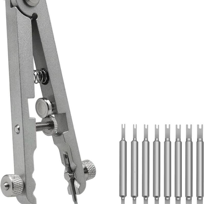 Bar Set Watchband Pliers With 10 Pins Watch Wrist Ban Repair Remove Tool Spring Plier Tweezer