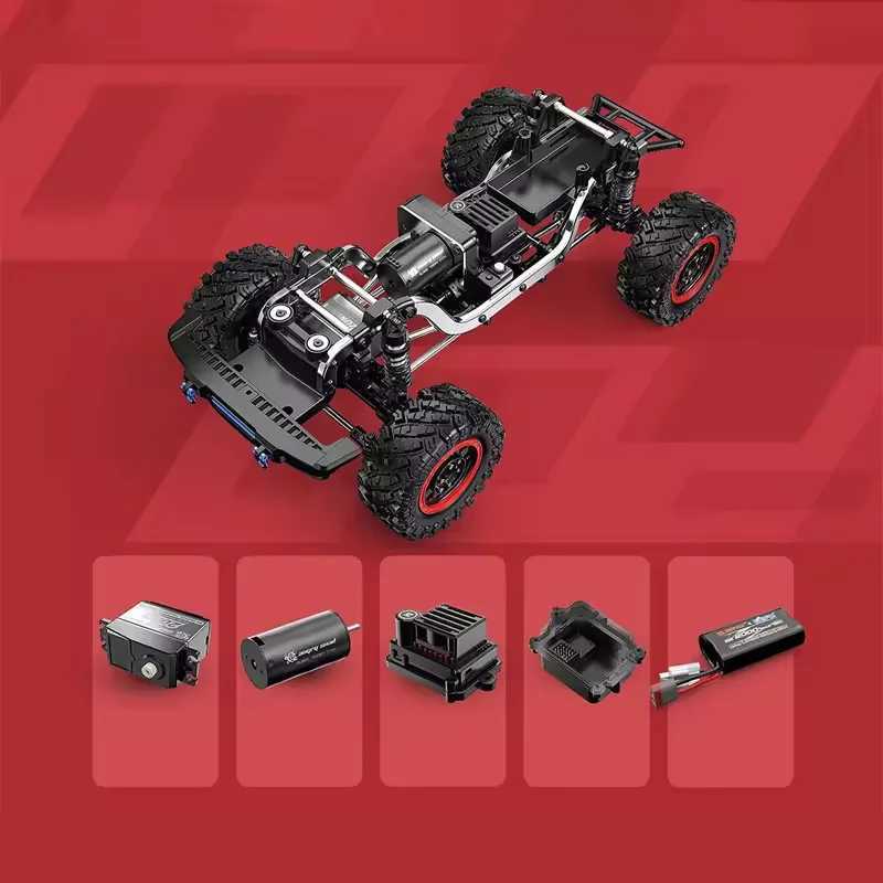 MJX 112 H12P Brushless High-Speed Remote Control Car Professional RC Climbing Car Four-Wheel Drive Off-Road Vehicle RTR G251218