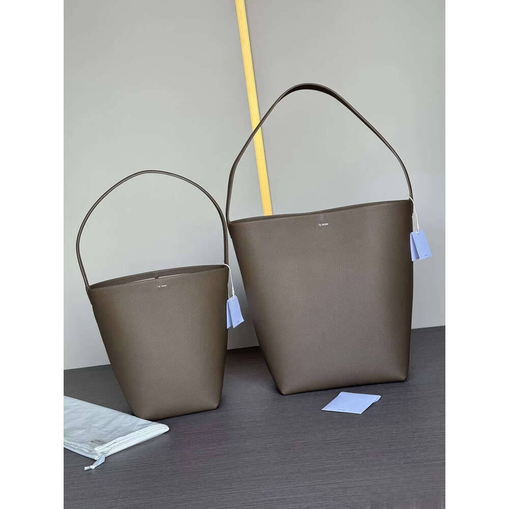 Bucket Lychee Pattern Commuter Large Capacity Genuine Leather Handbag Shoulder Underarm Tote Women S Bag High Quality Luxury Bag