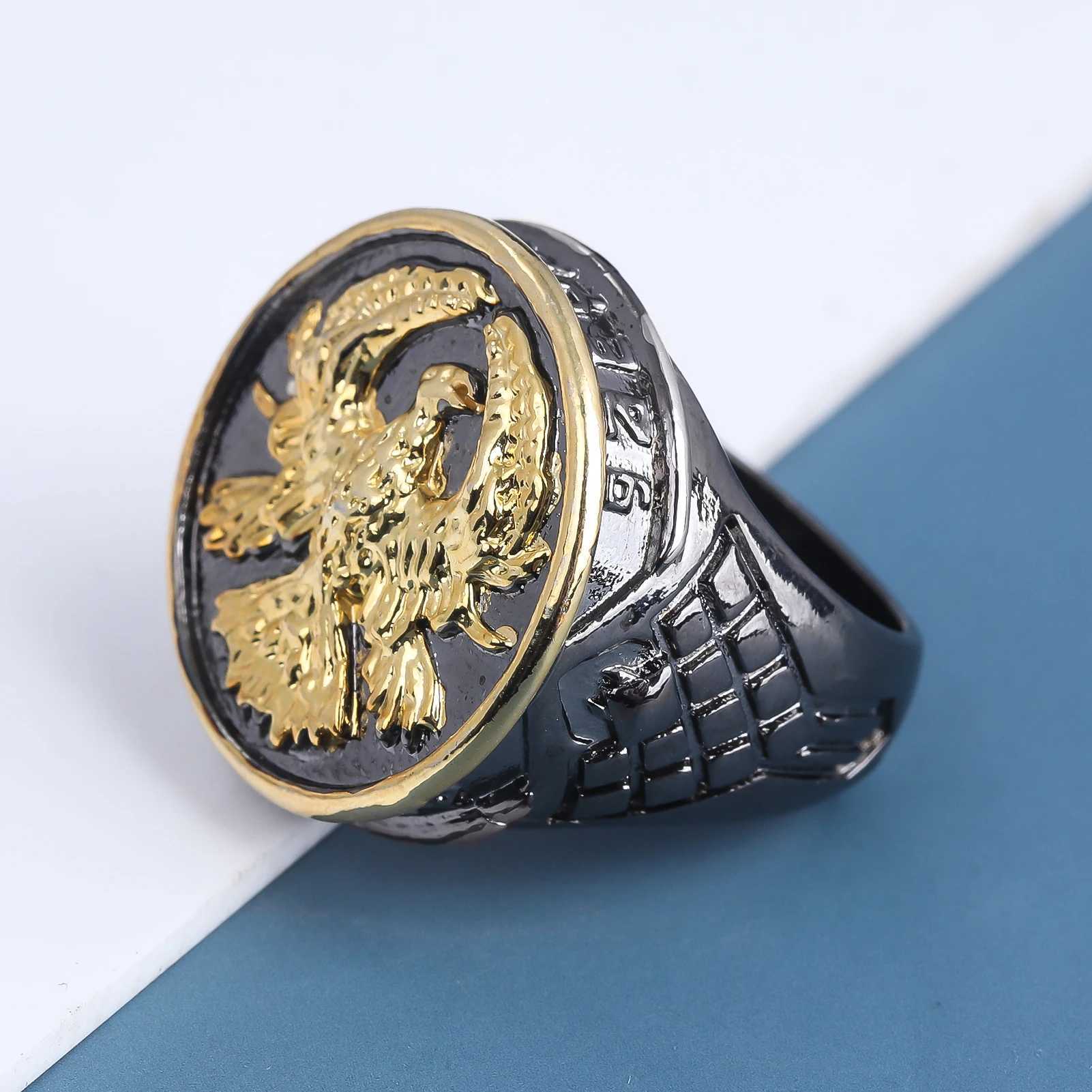 Science Fiction Movies Dune Part Two Ring Atreides Family Graphic Engraving Metal Rings For Fans Jewelry Hand Charm Gifts G251218
