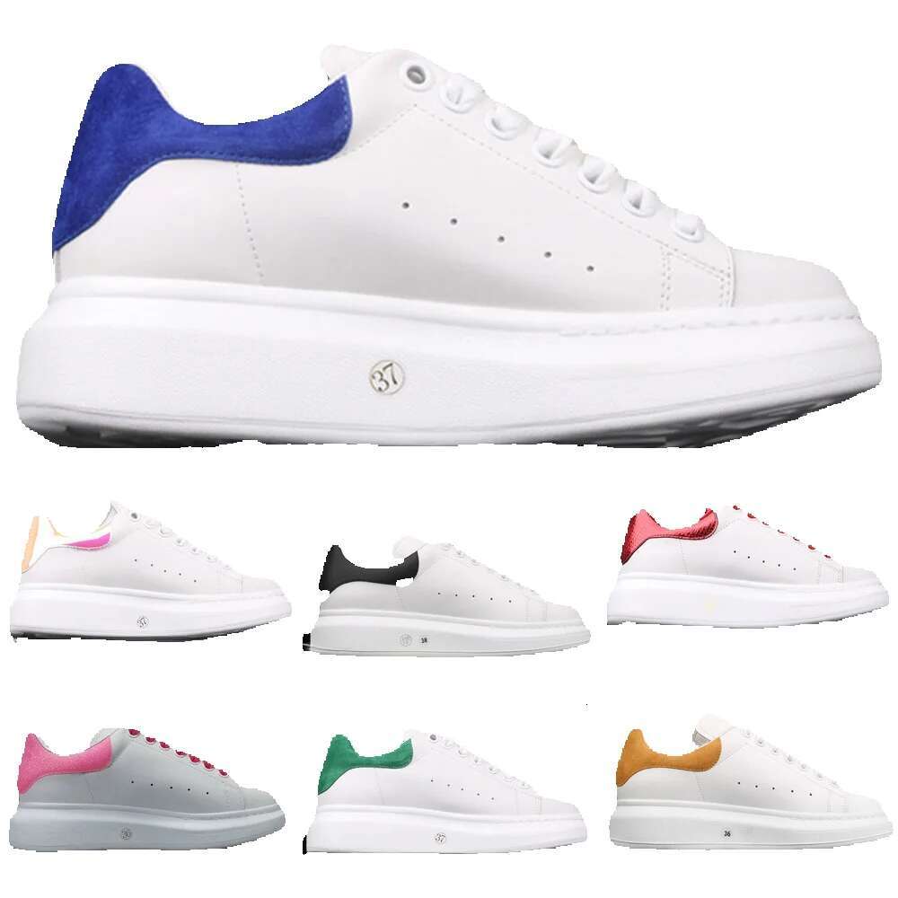 Top Designer Shoesalexanderr uen Platform Sole Sneaker Leather Sneakers Men Women Trainers Rubber Platformsole Shoes Alexander queen Cb2