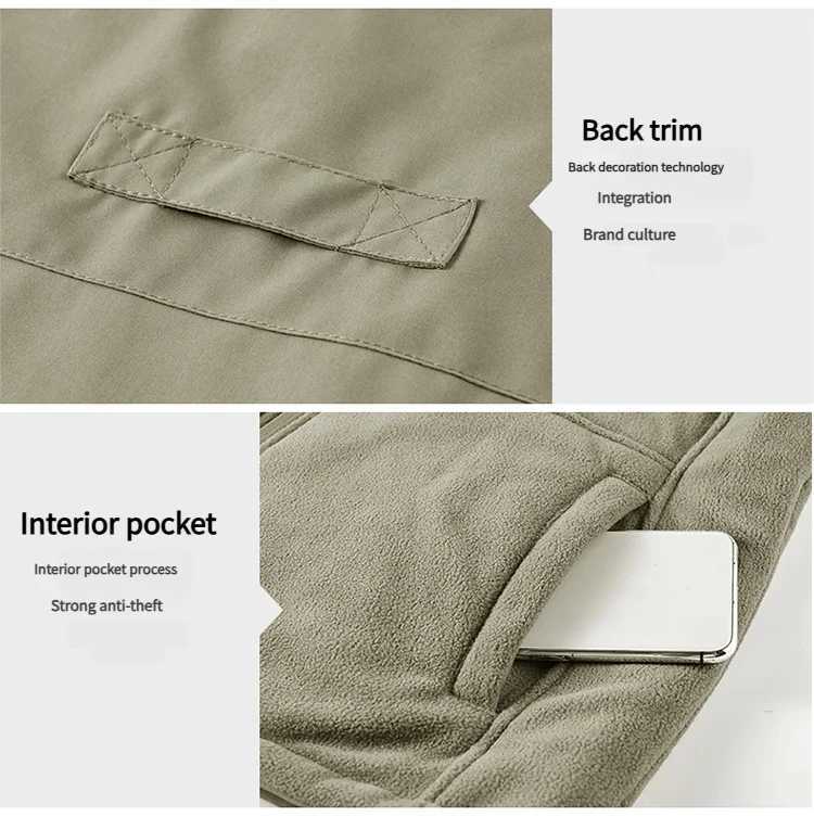 Mens Vest Jacket Warm Outerwear slim fit Jacket Casual Style Daily New Autumn Winter Thickened fleece double-sided vestG251218