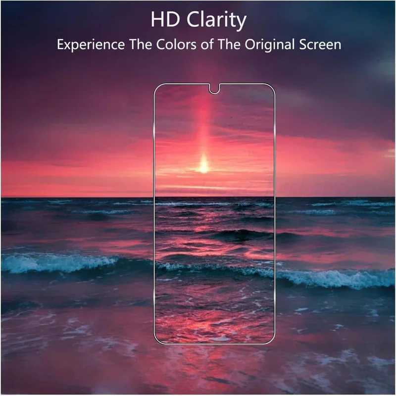 4 Pack Designed for Galaxy A34 5G Tempered Glass SCREEn Protector 9H Anti Scratch HD Clear Bubble Free G251218