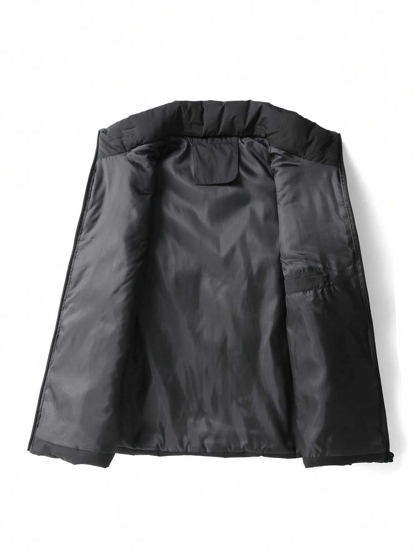 Mens Vest Jacket Warm Sleeveless Jackets Winter Waterproof Keep warm Coat Autumn Stand-up Collar Casual Waistcoat Brand ClothingG251218