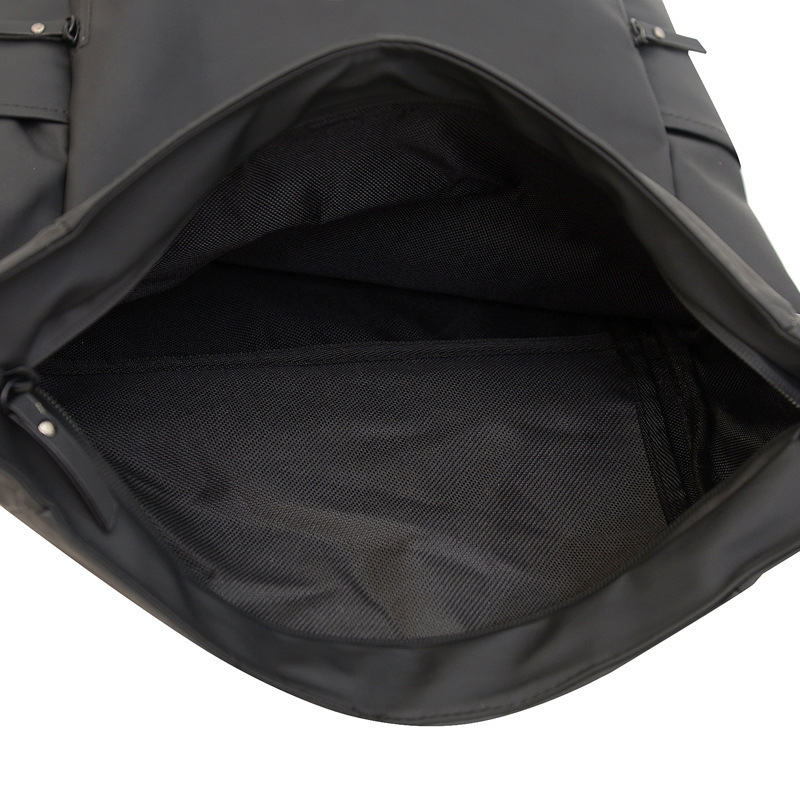 Fashionable men's roll top waterproof business backpack commuting laptop bag casual women's travel bag backpack designer bag