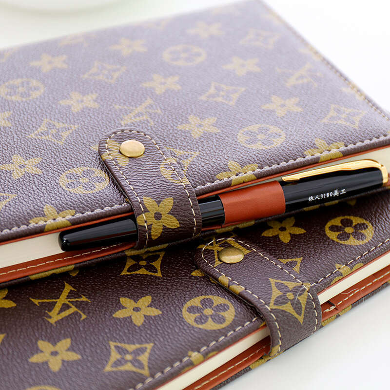 Xitong Stationery Fresh Retro Hardcover Notebook Small Portable Ancient Style Office Buckle Business Creative