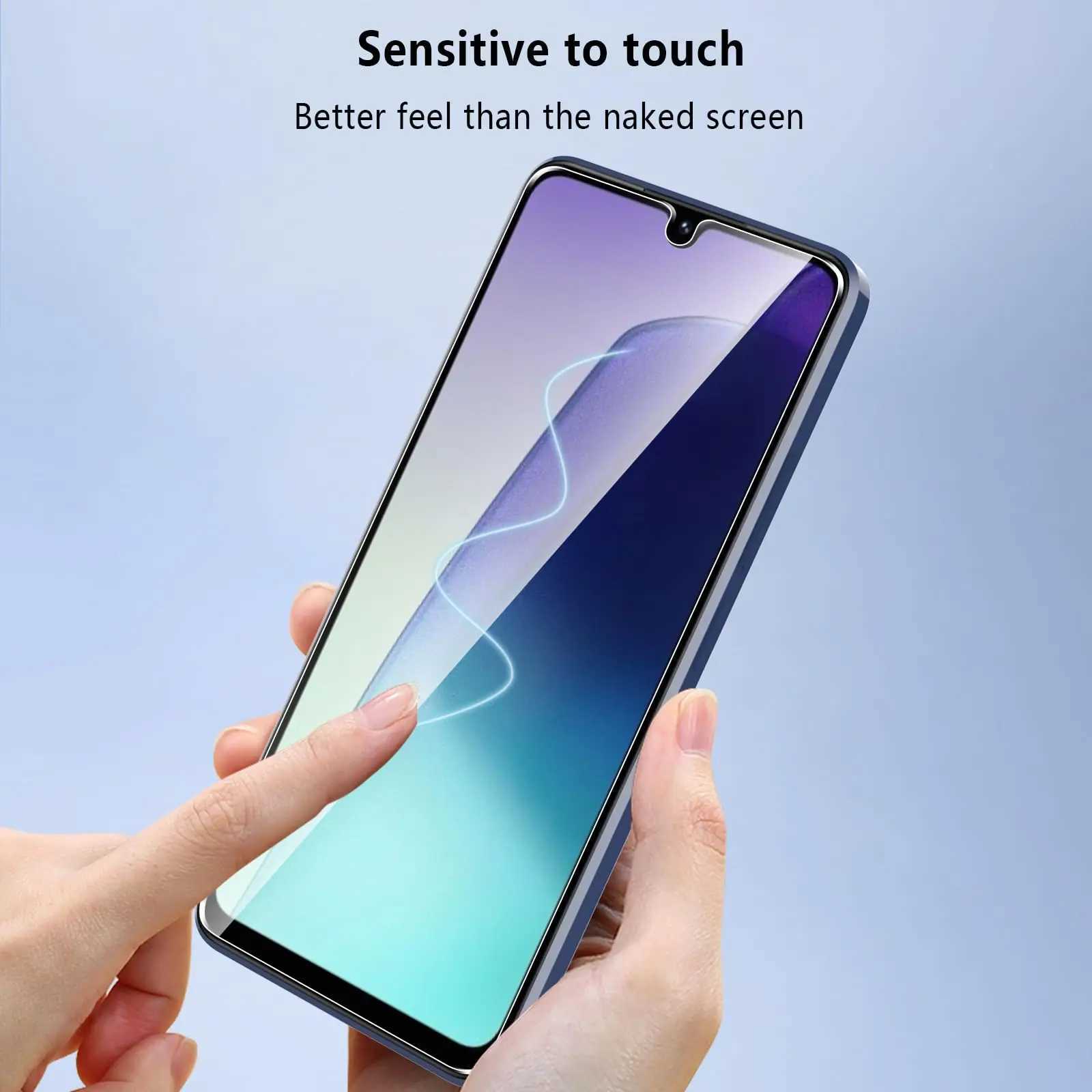 SCREEn Protector for Redmi 14C 688 inch Tempered Glass Crystal HD 9H Anti Scratch Case Friendly High Aluminum G251218