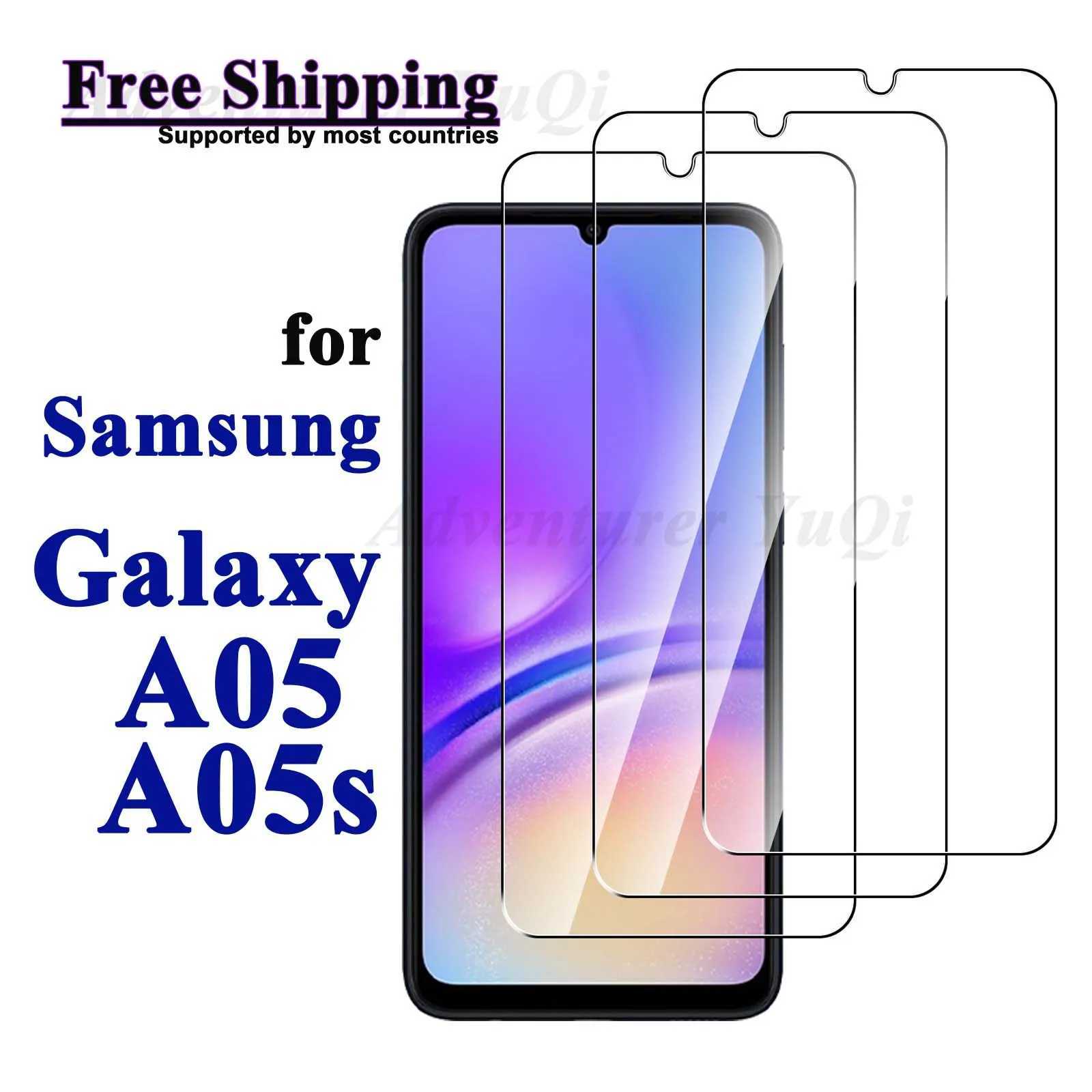 SCREEn Protector For Galaxy A05 A05s Tempered Glass HD Crystal 9H Anti Scratch High Aluminum Case Friendly G251218